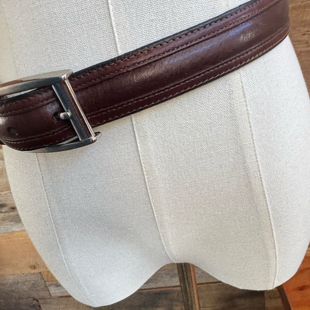 Brighton Full Grain Leather Belt E1508 | Size 40 | Handcrafted USA - Picture 3 of 9